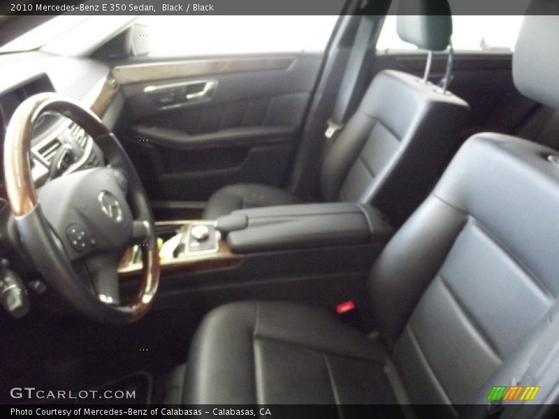 Black / Black 2010 Mercedes-Benz E 350 Sedan