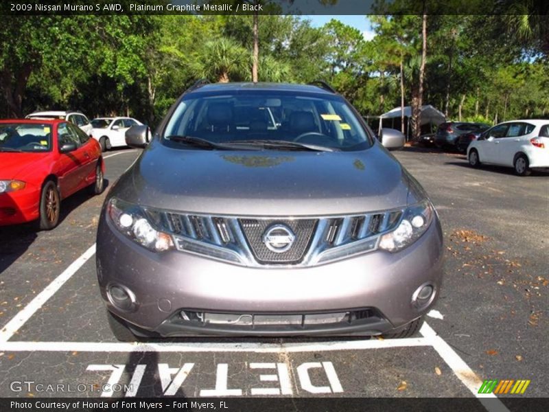 Platinum Graphite Metallic / Black 2009 Nissan Murano S AWD