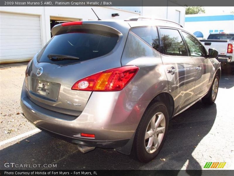 Platinum Graphite Metallic / Black 2009 Nissan Murano S AWD