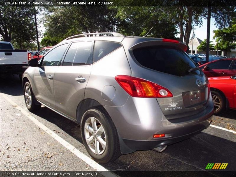 Platinum Graphite Metallic / Black 2009 Nissan Murano S AWD