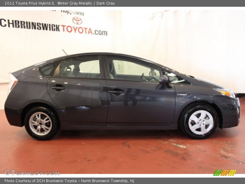 Winter Gray Metallic / Dark Gray 2011 Toyota Prius Hybrid II