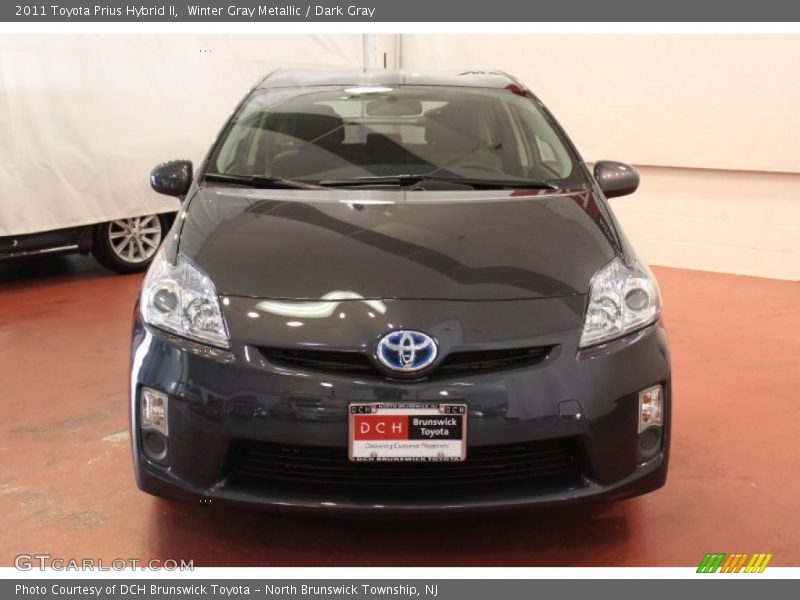 Winter Gray Metallic / Dark Gray 2011 Toyota Prius Hybrid II