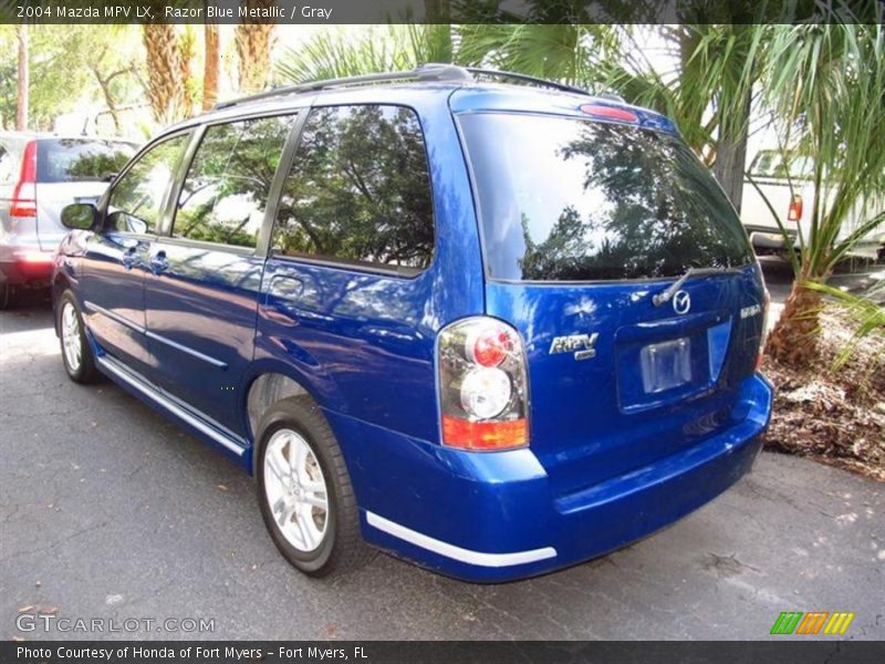 Razor Blue Metallic / Gray 2004 Mazda MPV LX