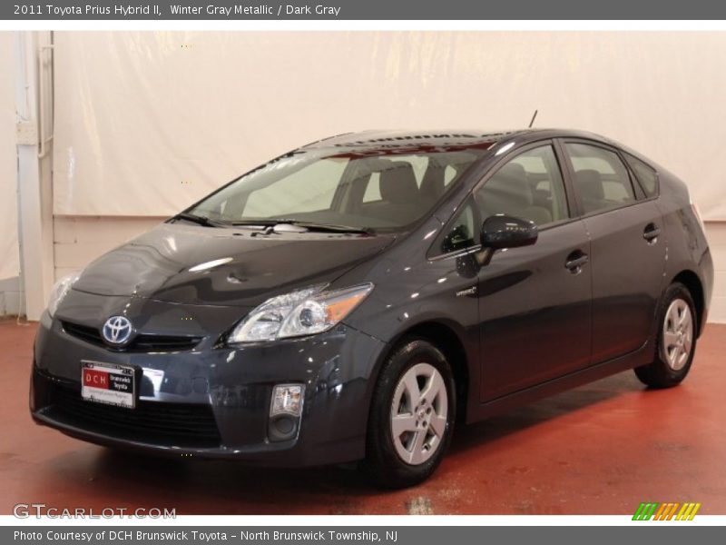 Winter Gray Metallic / Dark Gray 2011 Toyota Prius Hybrid II