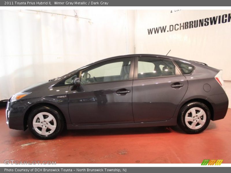 Winter Gray Metallic / Dark Gray 2011 Toyota Prius Hybrid II