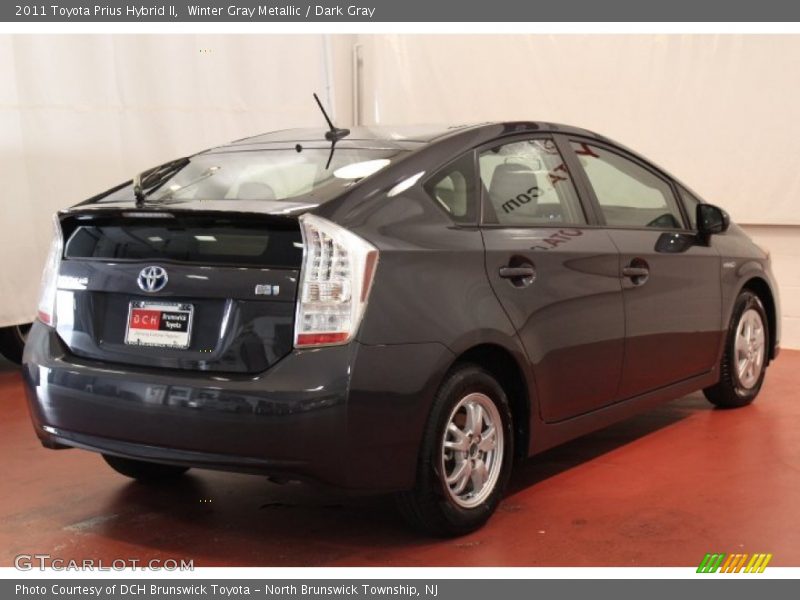 Winter Gray Metallic / Dark Gray 2011 Toyota Prius Hybrid II