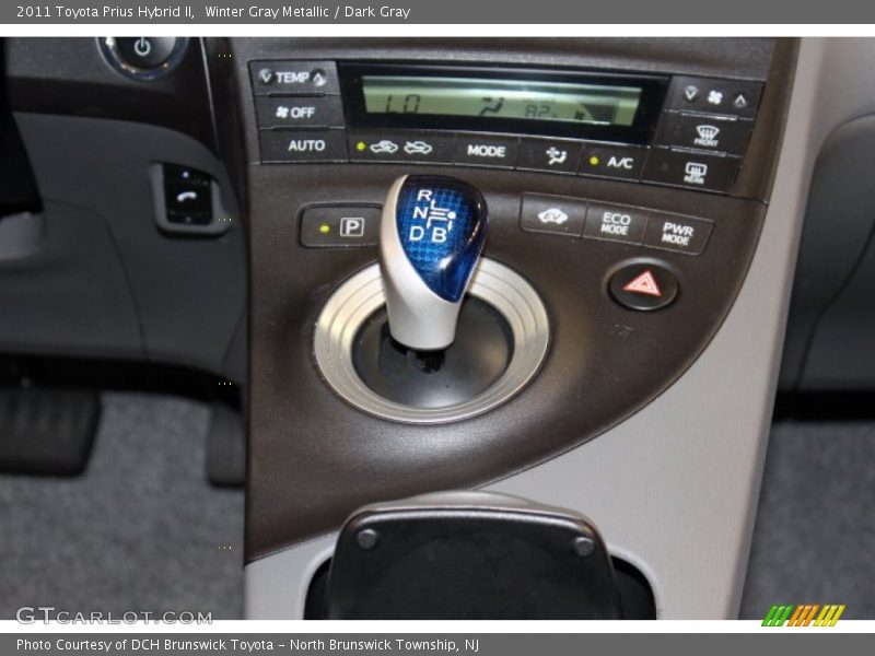 Winter Gray Metallic / Dark Gray 2011 Toyota Prius Hybrid II
