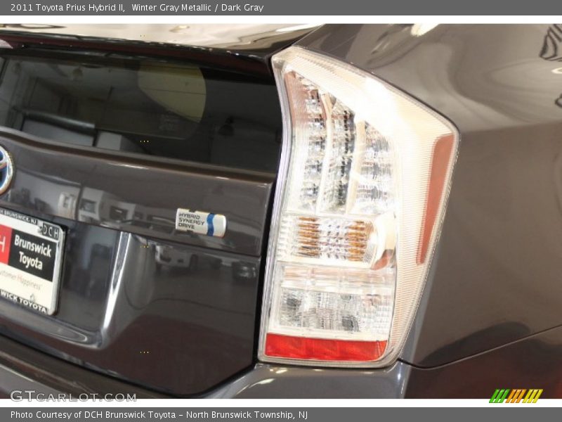 Winter Gray Metallic / Dark Gray 2011 Toyota Prius Hybrid II