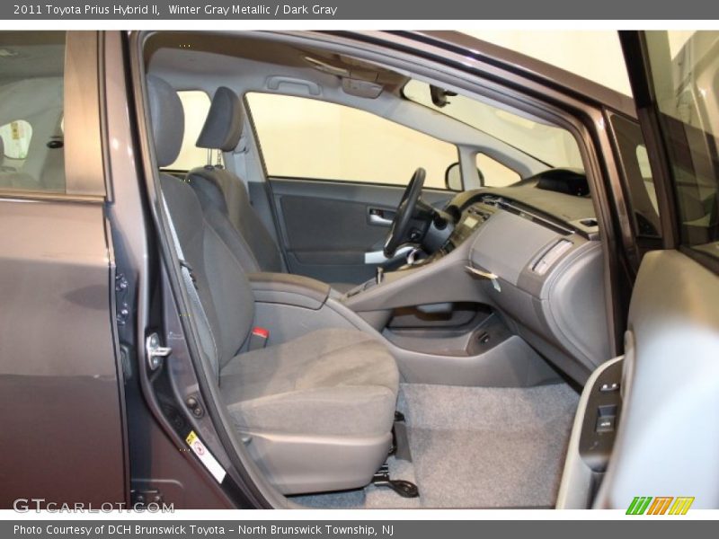 Winter Gray Metallic / Dark Gray 2011 Toyota Prius Hybrid II