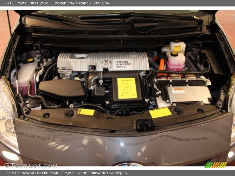 Winter Gray Metallic / Dark Gray 2011 Toyota Prius Hybrid II