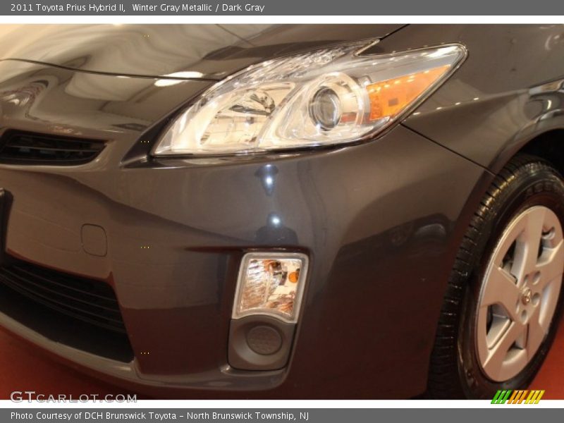 Winter Gray Metallic / Dark Gray 2011 Toyota Prius Hybrid II