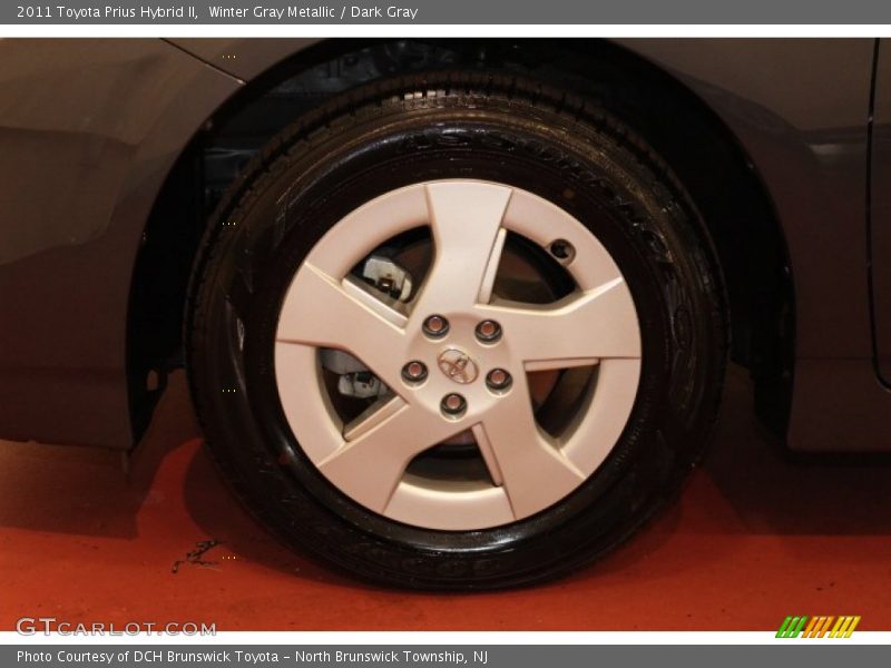Winter Gray Metallic / Dark Gray 2011 Toyota Prius Hybrid II