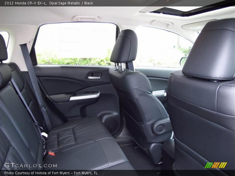 Opal Sage Metallic / Black 2012 Honda CR-V EX-L