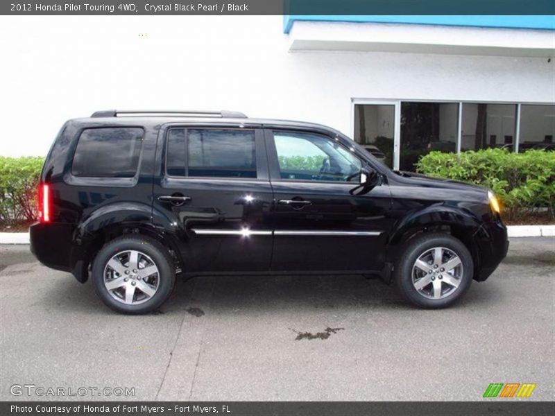 Crystal Black Pearl / Black 2012 Honda Pilot Touring 4WD