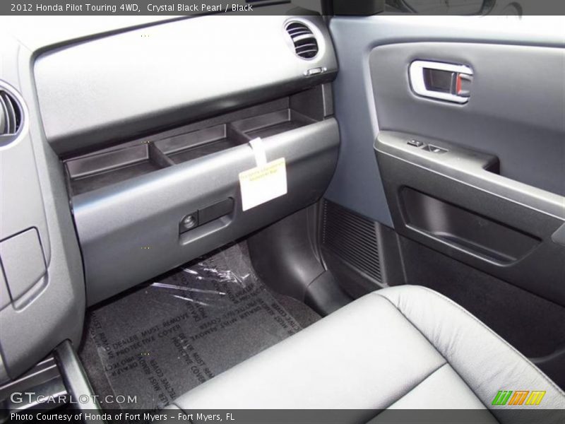Crystal Black Pearl / Black 2012 Honda Pilot Touring 4WD