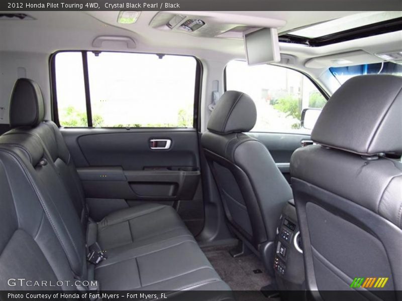 Crystal Black Pearl / Black 2012 Honda Pilot Touring 4WD