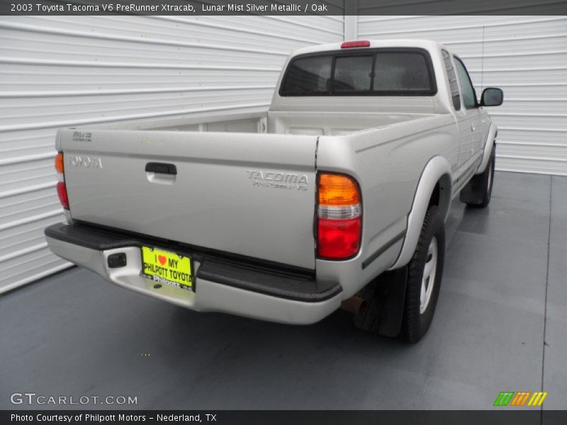 Lunar Mist Silver Metallic / Oak 2003 Toyota Tacoma V6 PreRunner Xtracab