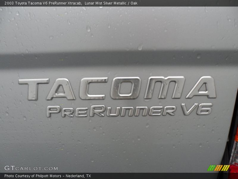 Tacoma Badge - 2003 Toyota Tacoma V6 PreRunner Xtracab