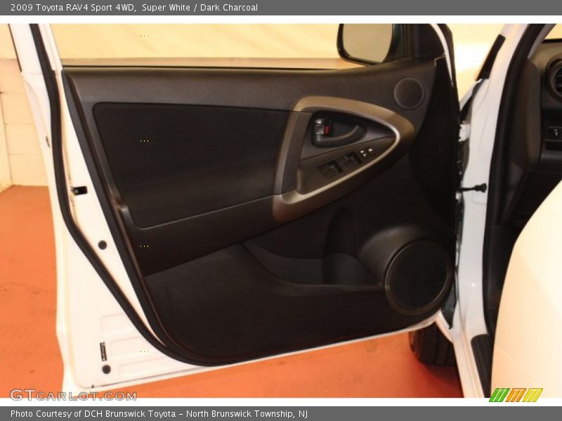 Super White / Dark Charcoal 2009 Toyota RAV4 Sport 4WD