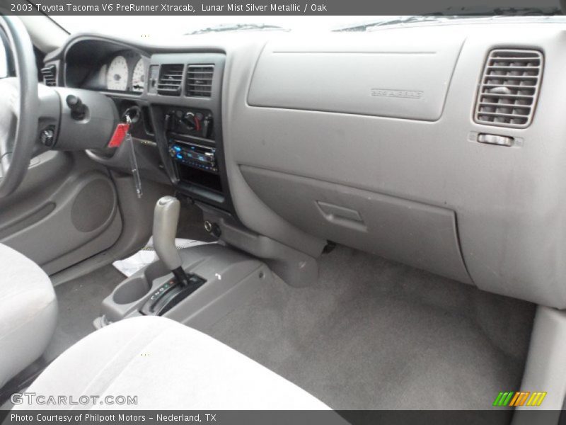 Lunar Mist Silver Metallic / Oak 2003 Toyota Tacoma V6 PreRunner Xtracab