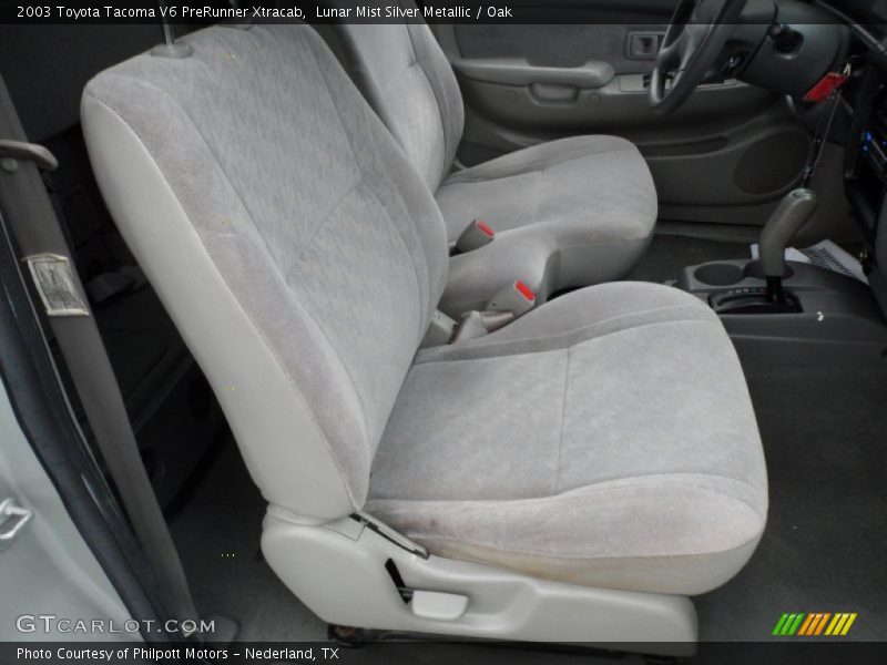  2003 Tacoma V6 PreRunner Xtracab Oak Interior