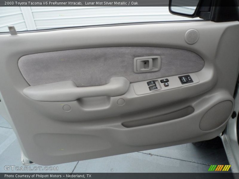 Lunar Mist Silver Metallic / Oak 2003 Toyota Tacoma V6 PreRunner Xtracab