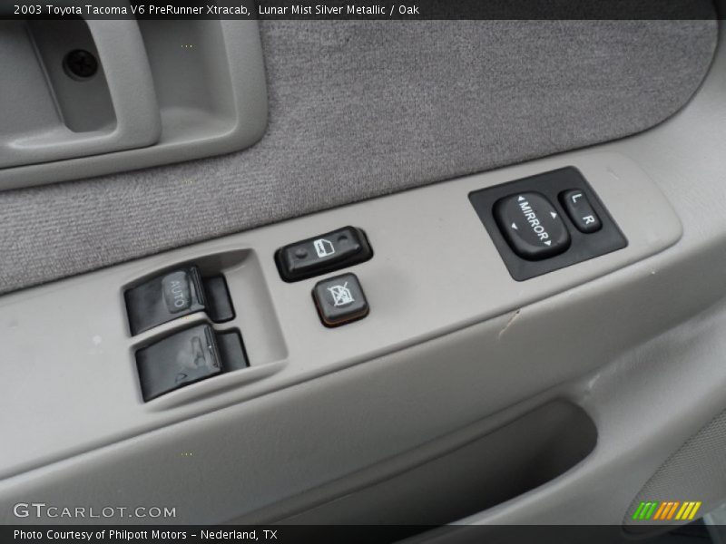 Lunar Mist Silver Metallic / Oak 2003 Toyota Tacoma V6 PreRunner Xtracab