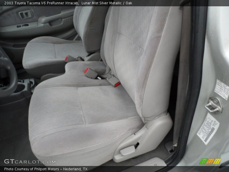 Lunar Mist Silver Metallic / Oak 2003 Toyota Tacoma V6 PreRunner Xtracab