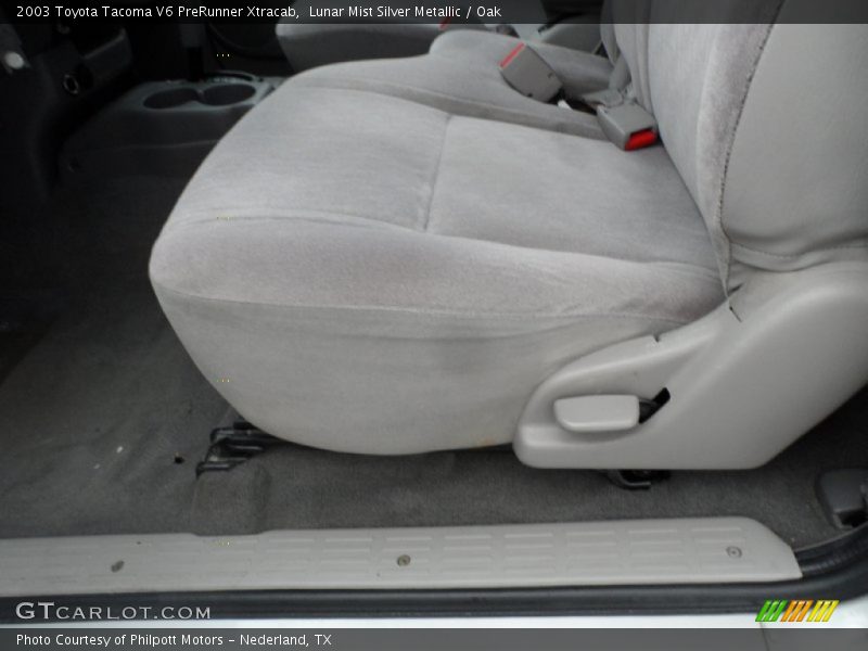 Lunar Mist Silver Metallic / Oak 2003 Toyota Tacoma V6 PreRunner Xtracab