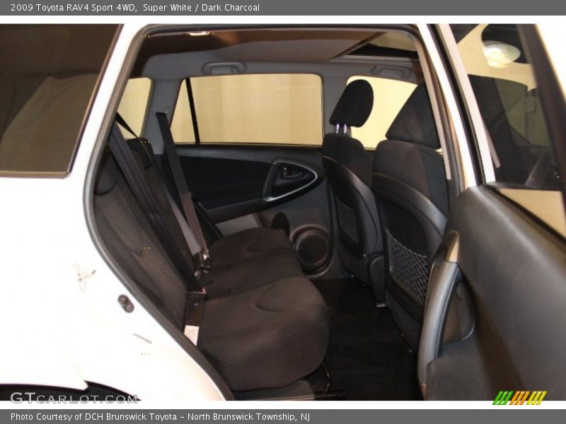 Super White / Dark Charcoal 2009 Toyota RAV4 Sport 4WD