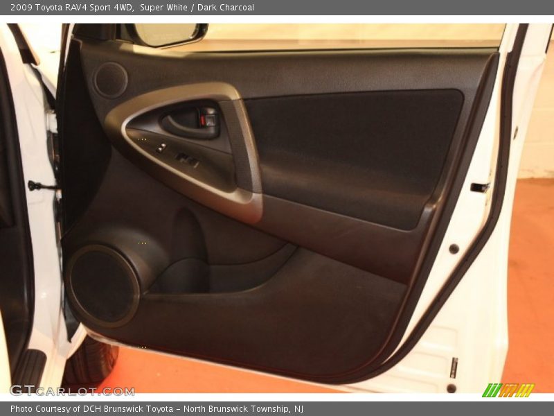 Super White / Dark Charcoal 2009 Toyota RAV4 Sport 4WD