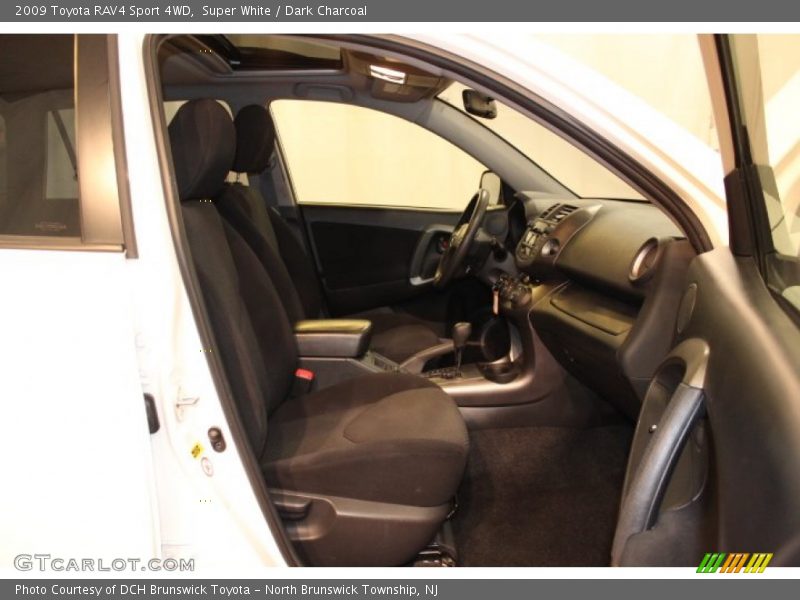 Super White / Dark Charcoal 2009 Toyota RAV4 Sport 4WD