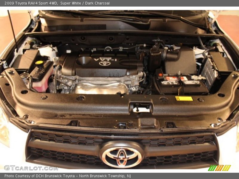 Super White / Dark Charcoal 2009 Toyota RAV4 Sport 4WD
