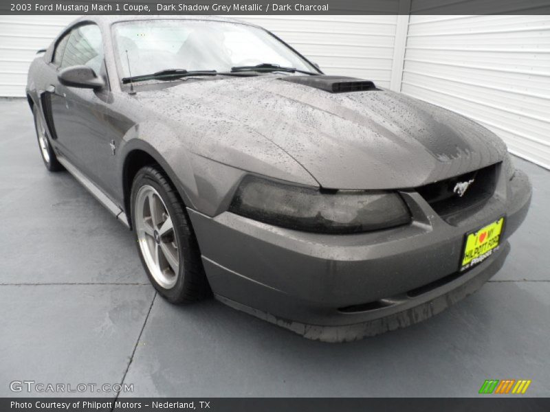 Dark Shadow Grey Metallic / Dark Charcoal 2003 Ford Mustang Mach 1 Coupe