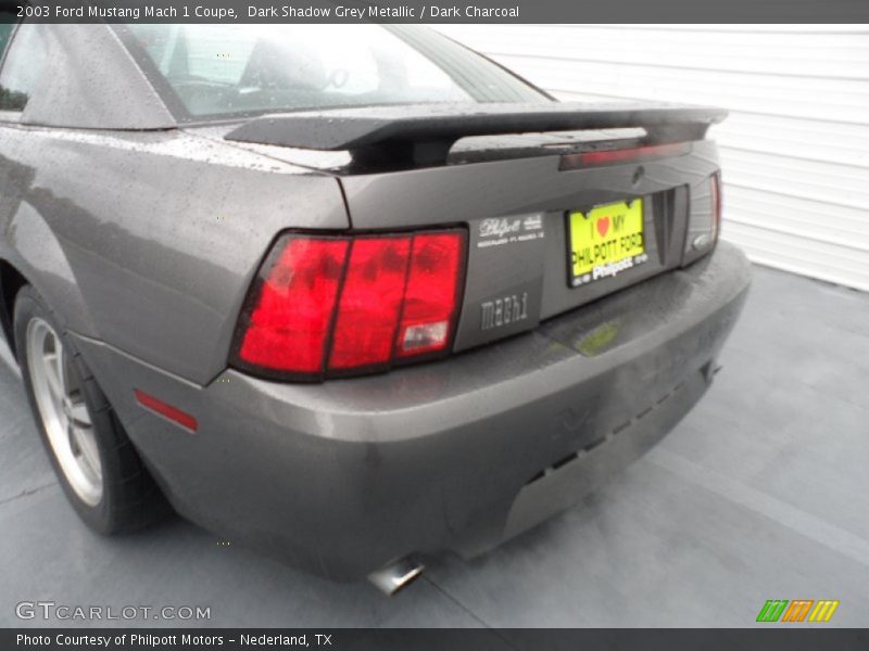 Dark Shadow Grey Metallic / Dark Charcoal 2003 Ford Mustang Mach 1 Coupe