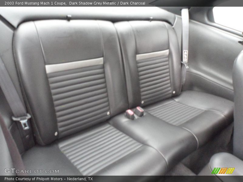 Rear Seat of 2003 Mustang Mach 1 Coupe
