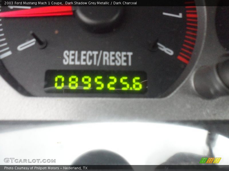 Dark Shadow Grey Metallic / Dark Charcoal 2003 Ford Mustang Mach 1 Coupe