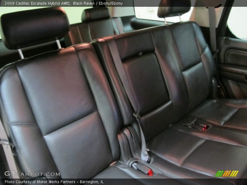 Black Raven / Ebony/Ebony 2009 Cadillac Escalade Hybrid AWD