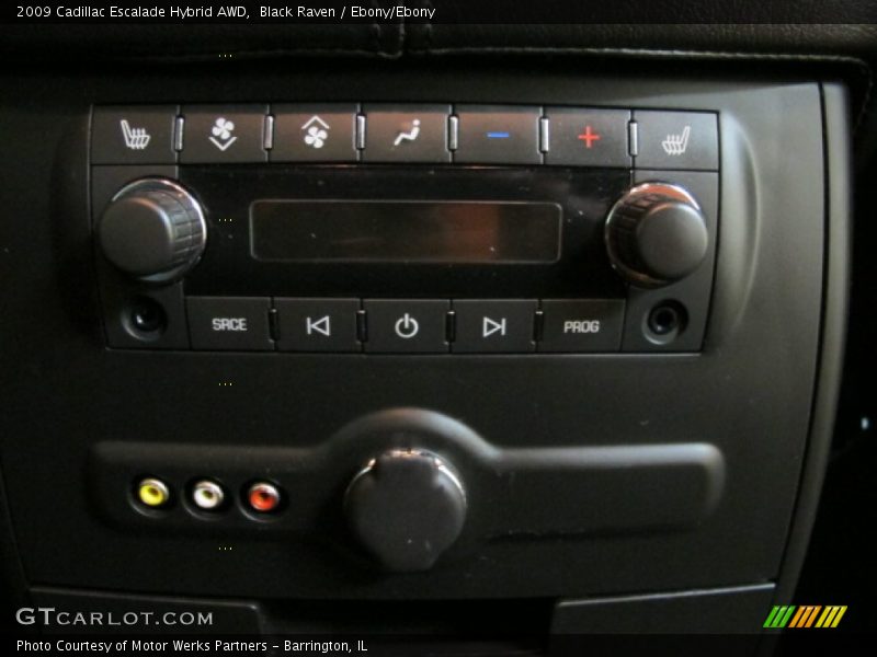 Black Raven / Ebony/Ebony 2009 Cadillac Escalade Hybrid AWD