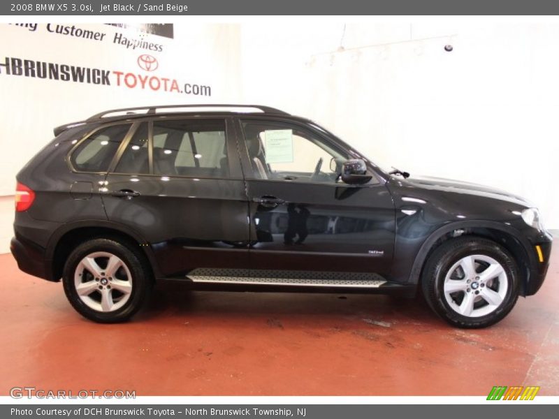 Jet Black / Sand Beige 2008 BMW X5 3.0si