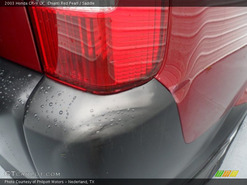 Chianti Red Pearl / Saddle 2003 Honda CR-V LX