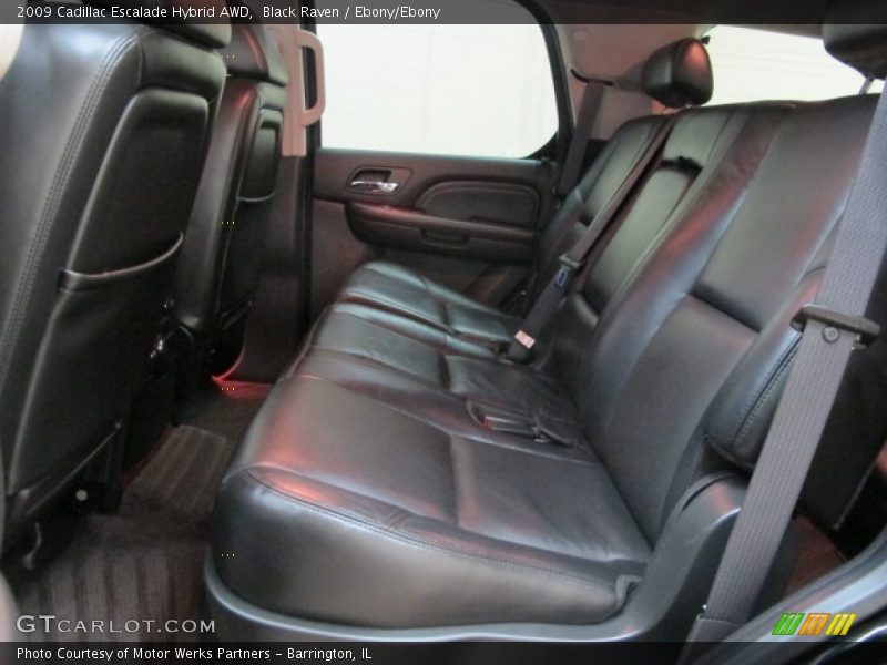 Black Raven / Ebony/Ebony 2009 Cadillac Escalade Hybrid AWD