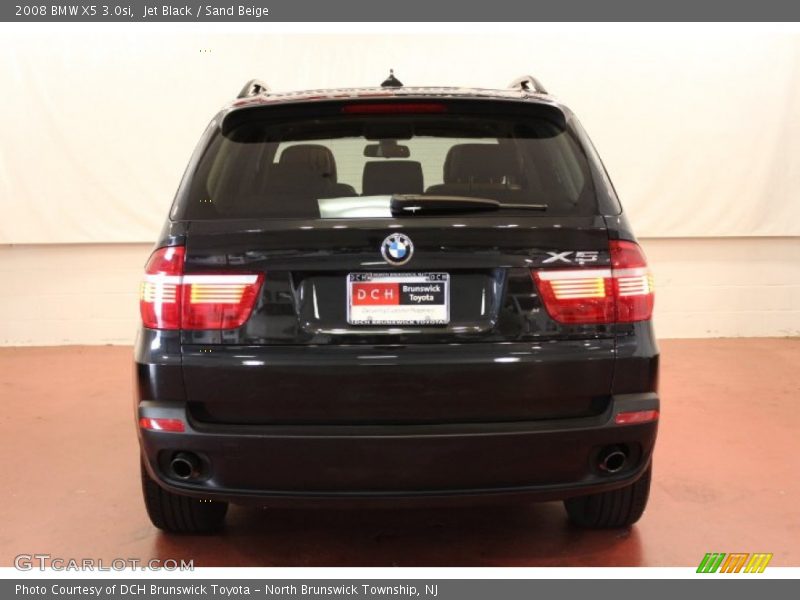 Jet Black / Sand Beige 2008 BMW X5 3.0si