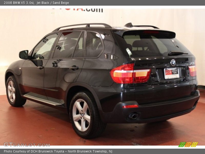 Jet Black / Sand Beige 2008 BMW X5 3.0si