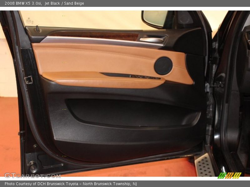 Jet Black / Sand Beige 2008 BMW X5 3.0si