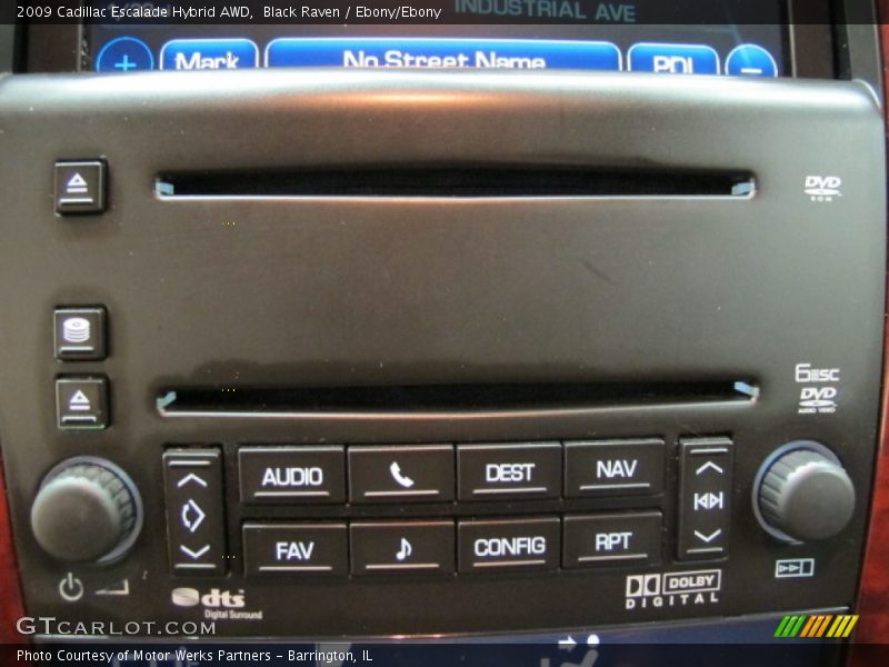 Black Raven / Ebony/Ebony 2009 Cadillac Escalade Hybrid AWD