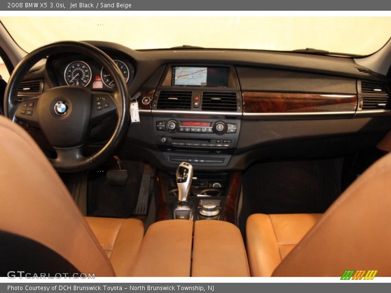 Jet Black / Sand Beige 2008 BMW X5 3.0si