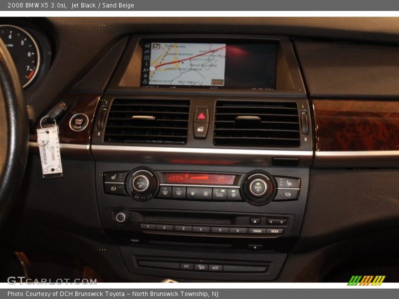 Jet Black / Sand Beige 2008 BMW X5 3.0si