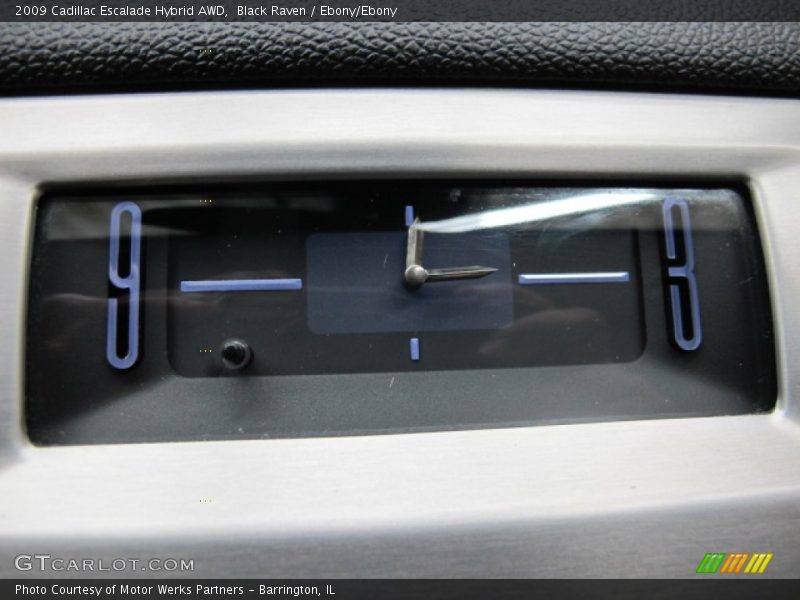 Black Raven / Ebony/Ebony 2009 Cadillac Escalade Hybrid AWD