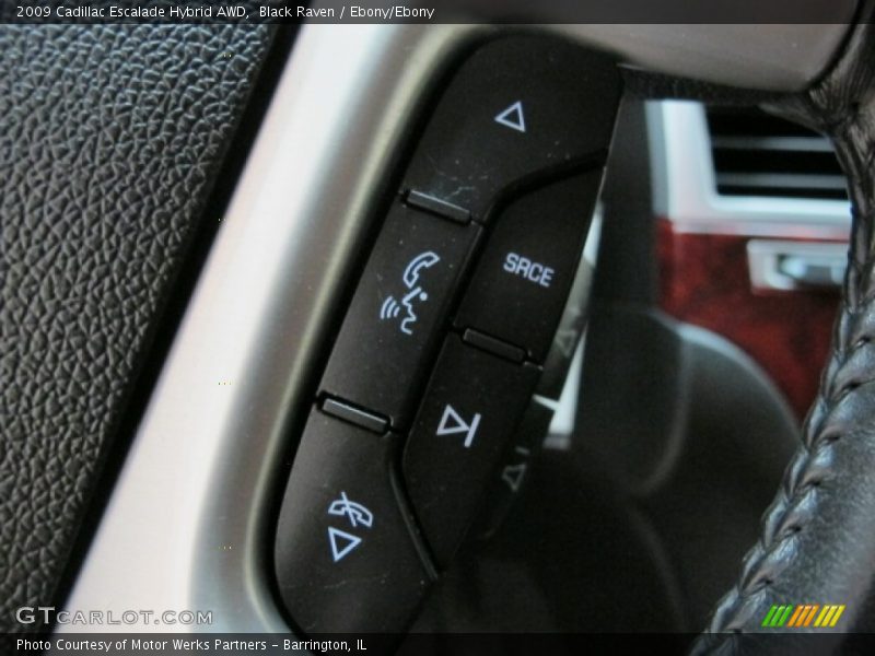 Black Raven / Ebony/Ebony 2009 Cadillac Escalade Hybrid AWD